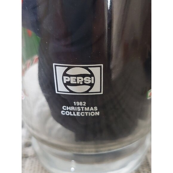 Vintage 1982 Pepsi Twas The Night Before Christmas Collection Glass 16oz - Picture 3 of 4